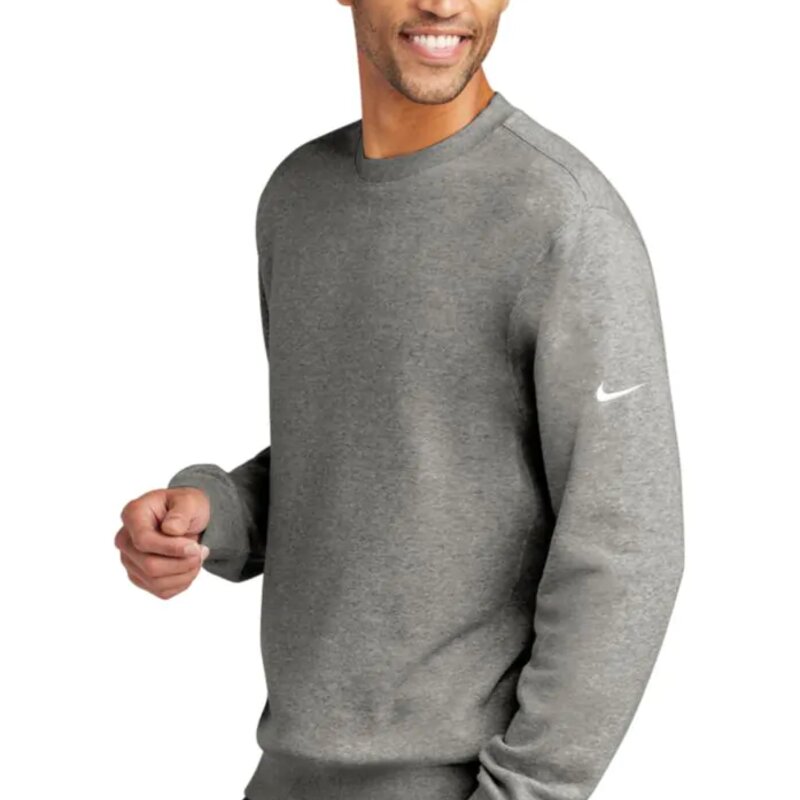 NIKE CLUB FLEECE SLEEVE SWOOSH CREW Thumbnail