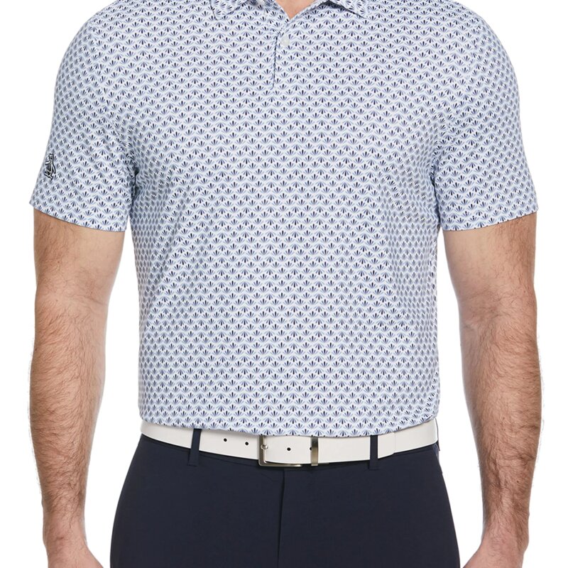 ORIGINAL PENGUIN® RETRO GEO PRINT POLO Thumbnail