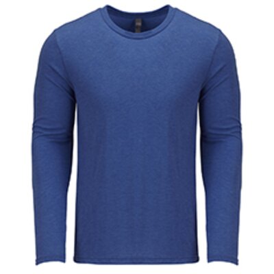 Men's Triblend Long-Sleeve Crew Thumbnail