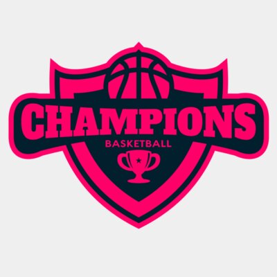 Champions Basketball League logo template Thumbnail