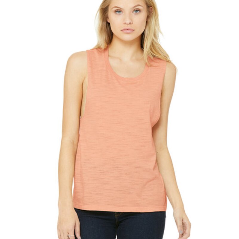 B8803 - Bella + Canvas Ladies' Flowy Scoop Muscle Tank Thumbnail