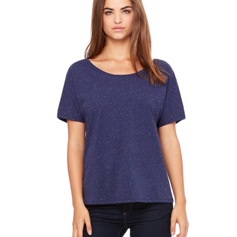 8816 - Bella + Canvas Ladies' Slouchy Scoop-Neck T-Shirt  Thumbnail