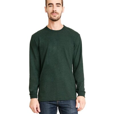 6411 - Next Level Unisex Sueded Long-Sleeve Crew Thumbnail