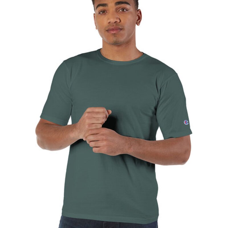 T525C - Champion Adult 6 oz. Short-Sleeve T-Shirt Thumbnail