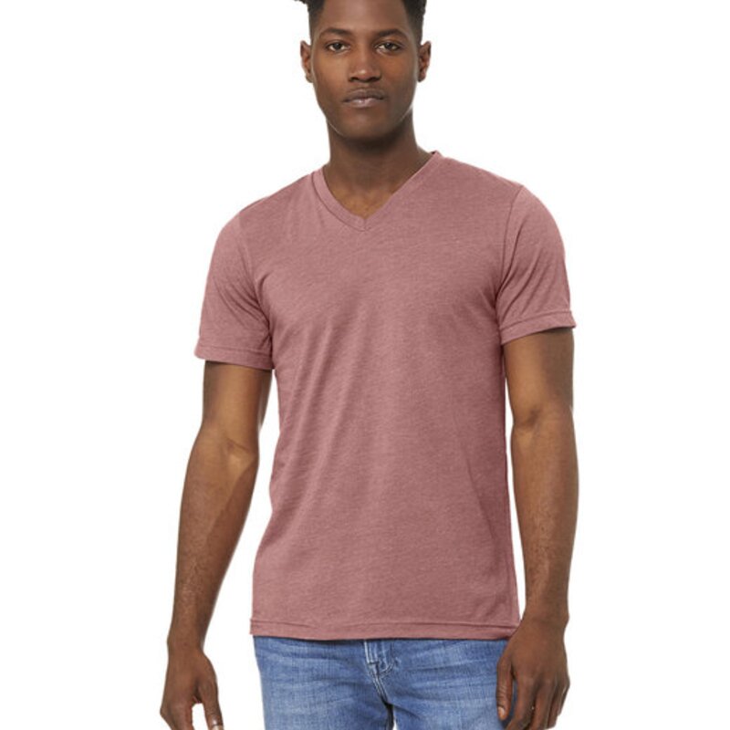 3005CVC - Bella + Canvas Unisex CVC Jersey V-Neck T-Shirt Thumbnail