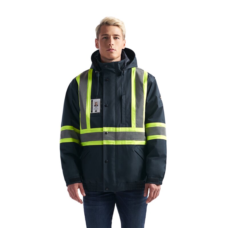 L01277 - Peterbuilt – 3 in 1 Hi-Vis Bomber Jacket Thumbnail