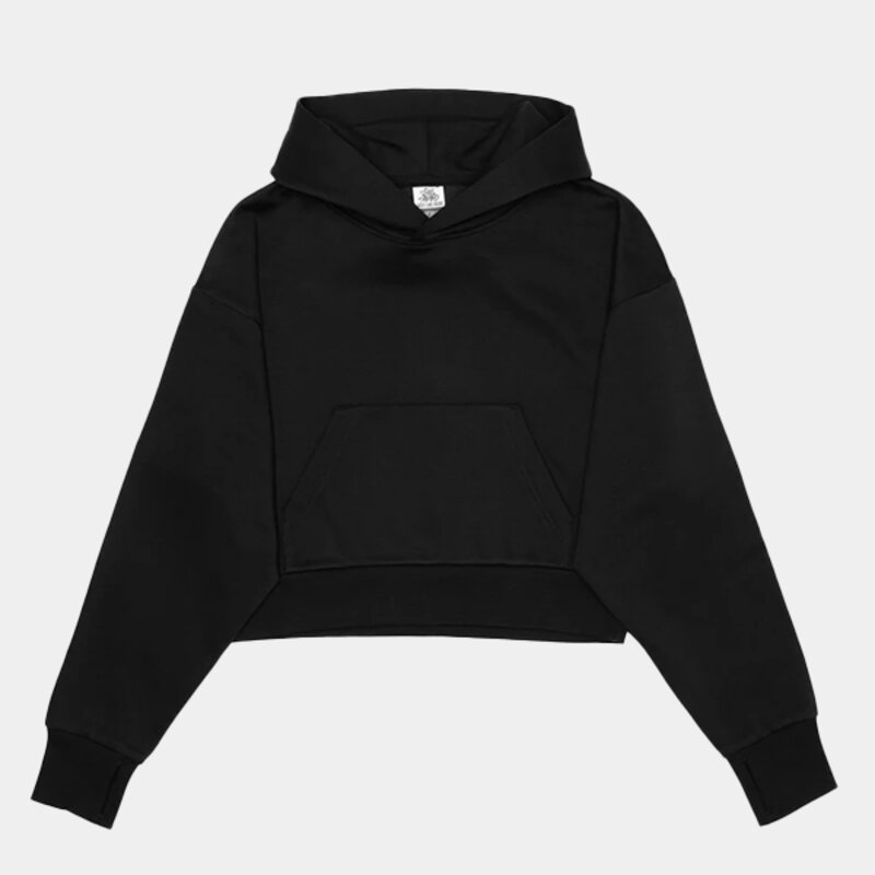 HERO-2120C Cropped Drop Shoulder Pullover Hoodie Thumbnail