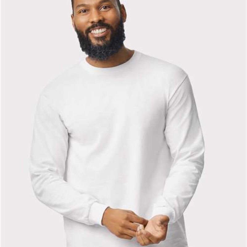 Gildan Unisex Heavy Cotton™ Long Sleeve T-Shirt - 5400 Thumbnail
