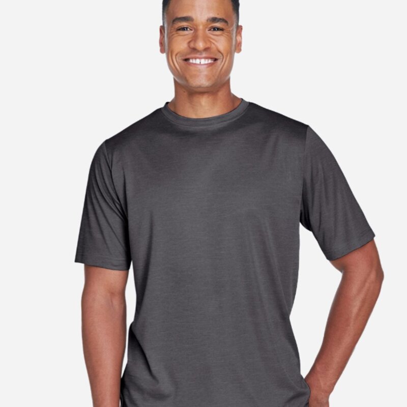 Team 365 Men's Sonic Heather Performance T-Shirt - TT11H Thumbnail