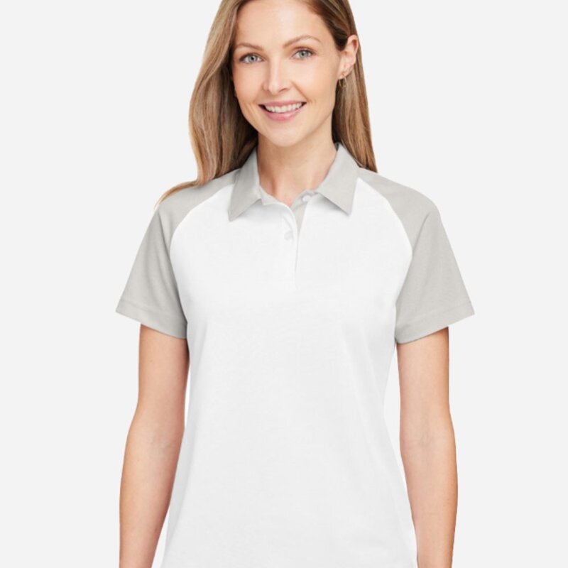 Team 365 Women's Command Snag-Protection Colorblock Polo - TT21CW Thumbnail