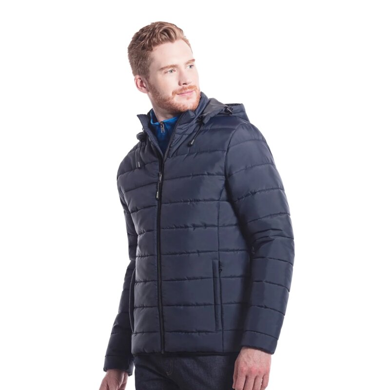 CSW - Glacial - Men's Puffy Jacket with Detachable Hood Thumbnail