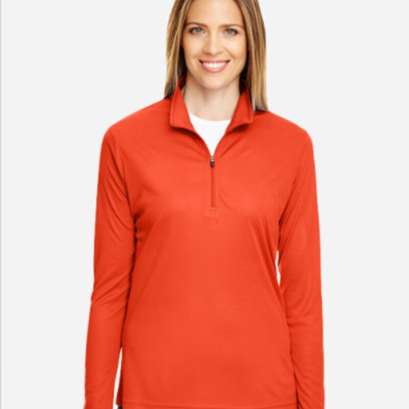 Team 365 Women's Zone Performance Quarter-Zip Pullover - TT31W Thumbnail