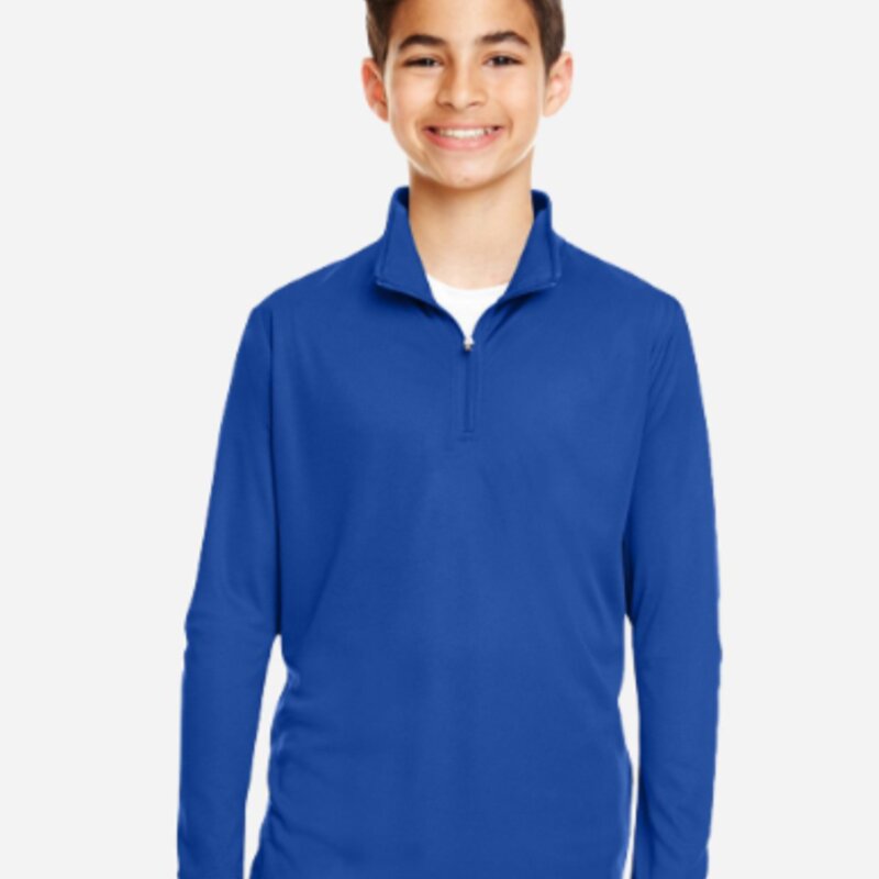 Team 365 Youth Zone Performance Quarter-Zip Pullover - TT31Y Thumbnail