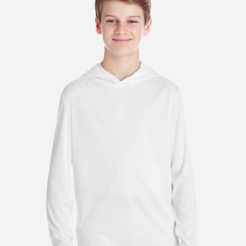 Team 365 Youth Zone Performance Hooded T-Shirt - TT41Y Thumbnail