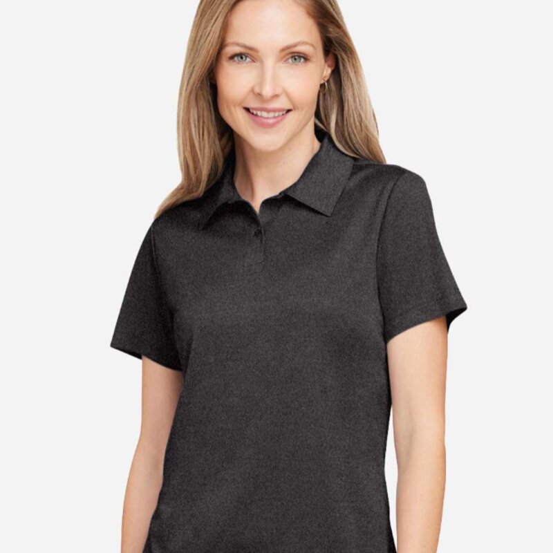 Team 365 Women's Zone Sonic Heather Performance Polo - TT51HW Thumbnail