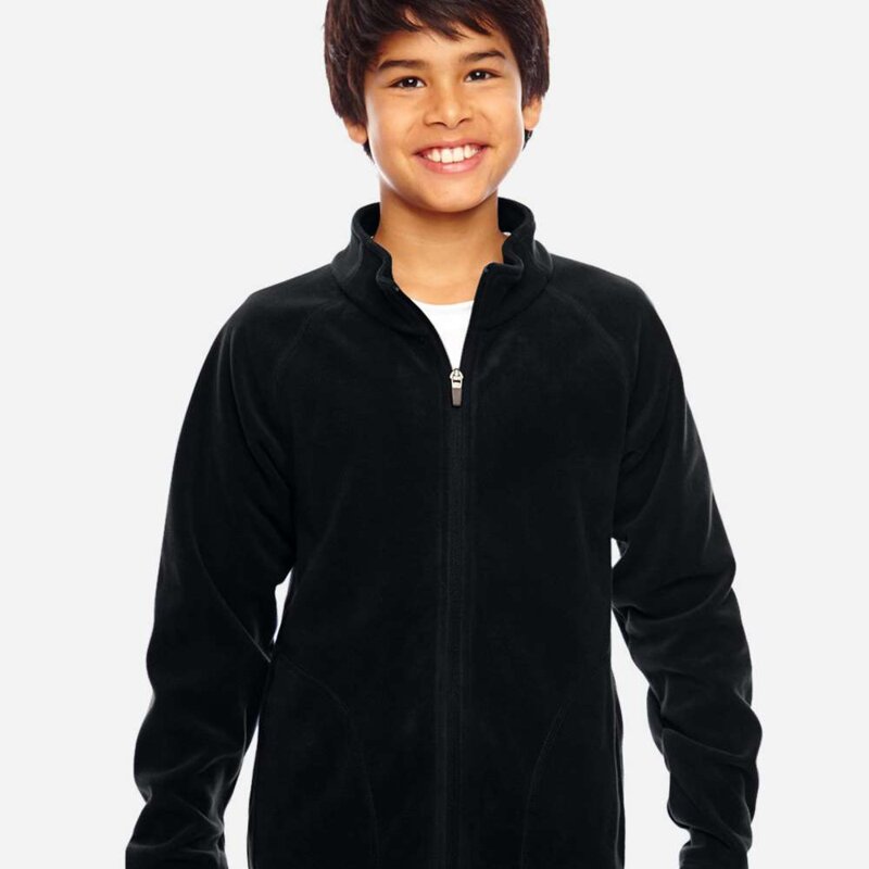 Team 365 Youth Campus Microfleece Jacket - TT90Y Thumbnail