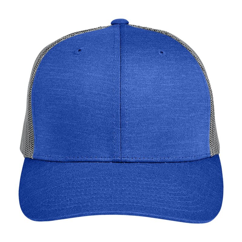Team 365 Zone Sonic Heather Trucker Cap - TT802 Thumbnail
