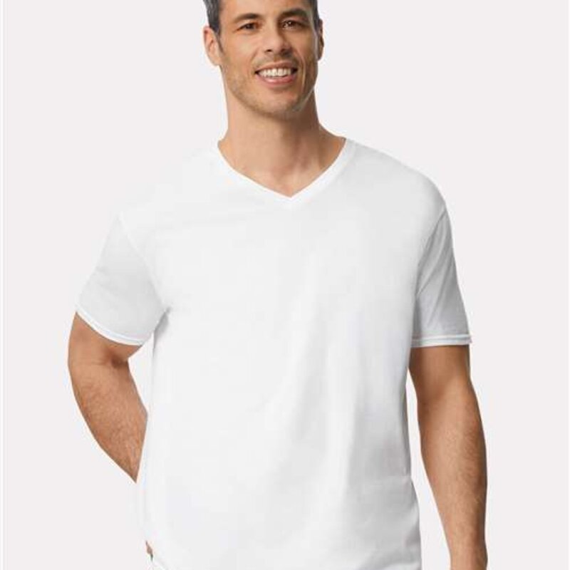 Gildan Unisex Softstyle® V-Neck T-Shirt - 64V00 Thumbnail