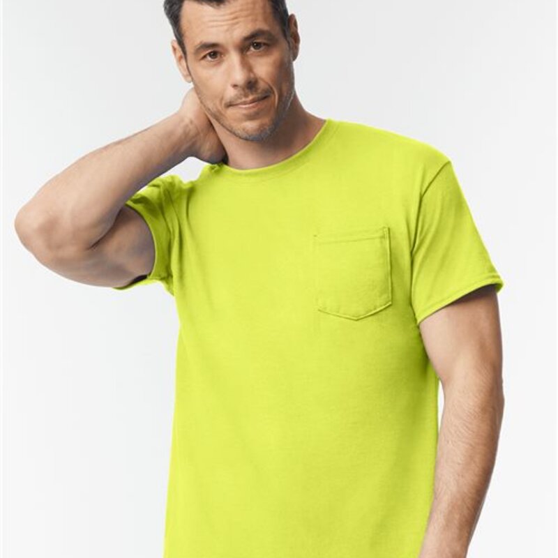 Gildan Unisex DryBlend® Pocket T-Shirt - 8300 Thumbnail