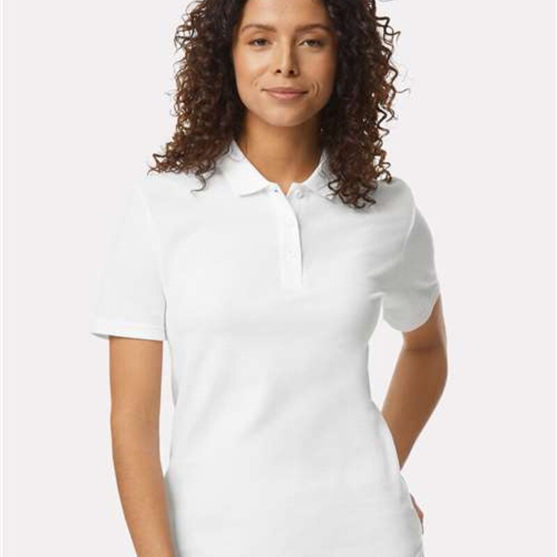 Gildan Women's Softstyle® Pique Polo - 64800L Thumbnail