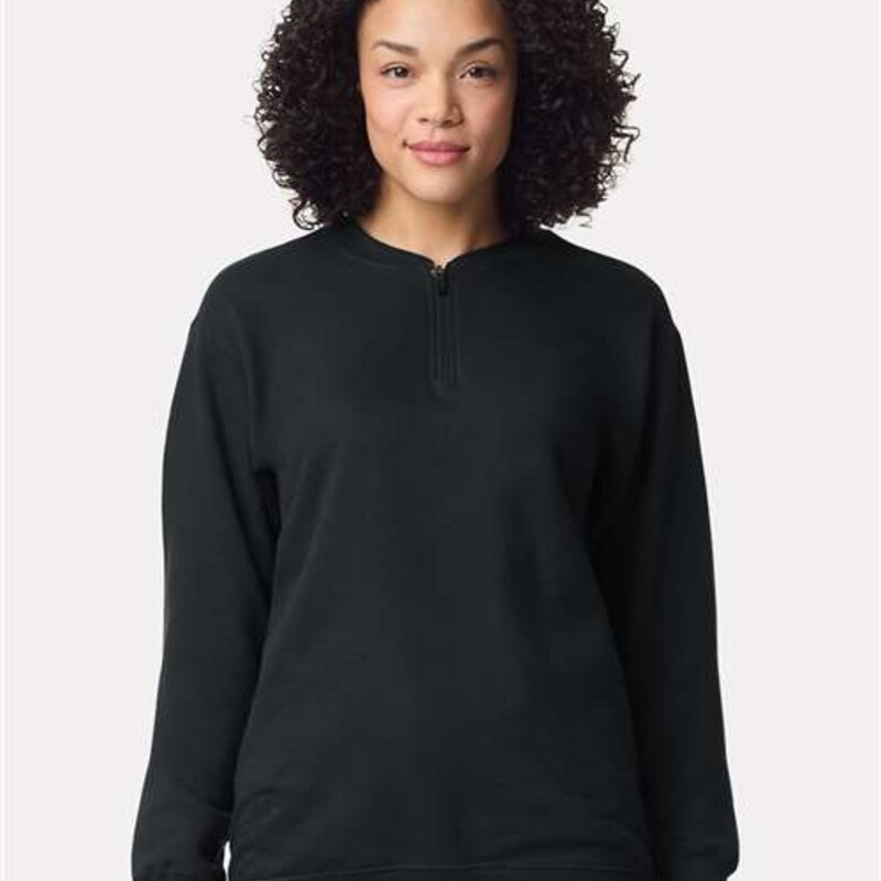 Gildan Unisex Softstyle® Midweight 1/4 Zip Sweatshirt - SF008 Thumbnail