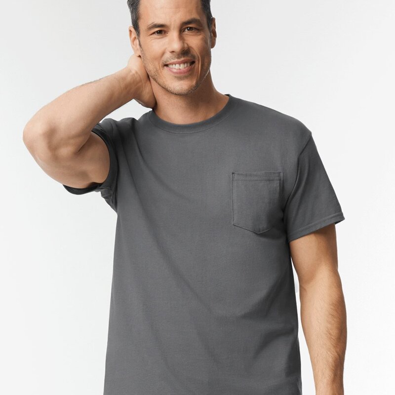 Gildan Unisex Heavy Cotton™ Pocket T-Shirt - 5300 Thumbnail