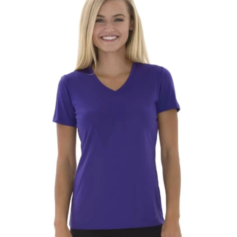 ATC™ PRO TEAM SHORT SLEEVE V-NECK LADIES' TEE.  Thumbnail