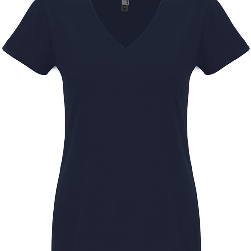N6480 - Next Level Ladies' Sueded V-Neck T-Shirt Thumbnail