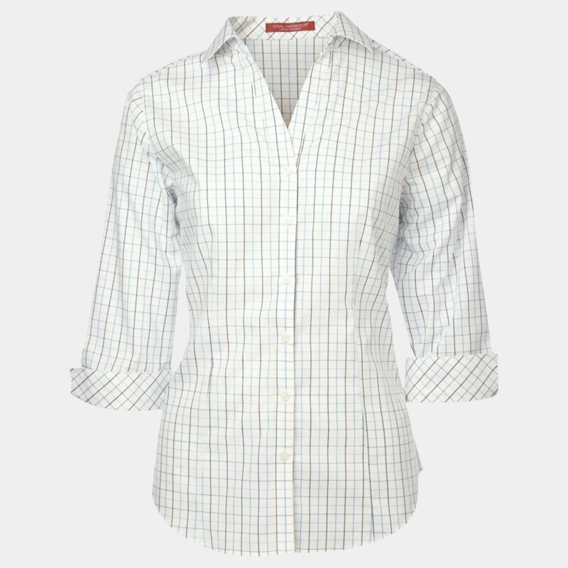 L6005 - COAL HARBOUR TATTERSALL CHECK WOVEN LADIES' SHIRT Thumbnail