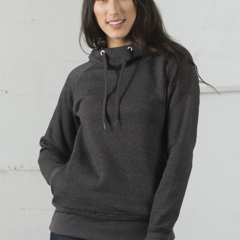 L2045 - ES ACTIVE VINTAGE PULLOVER LADIES HOODED SWEATSHIRT Thumbnail