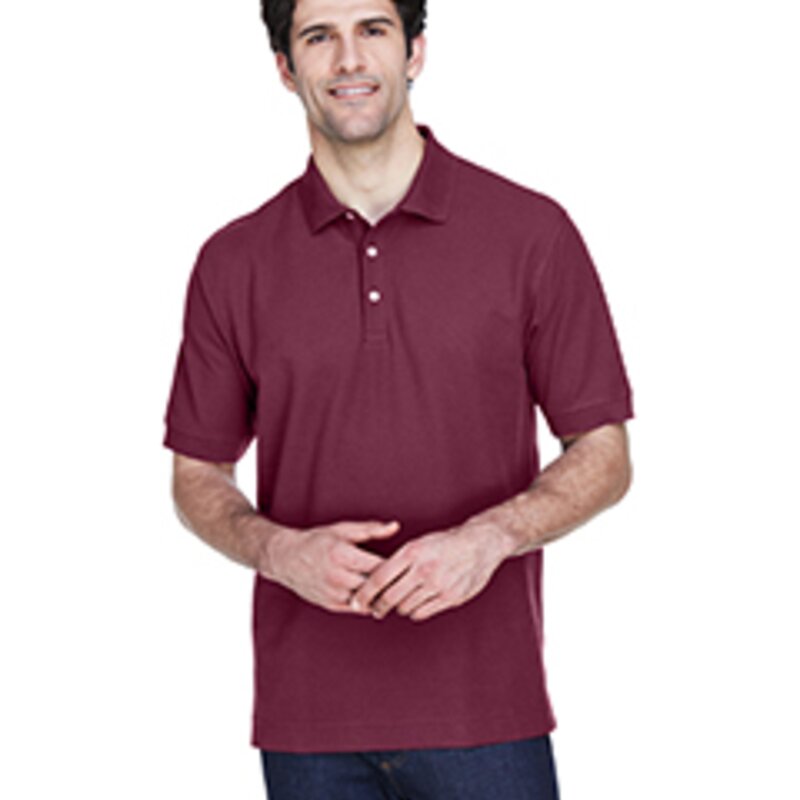 D100 - Devon & Jones - Men's Pima Piqué Short-Sleeve Polo Thumbnail