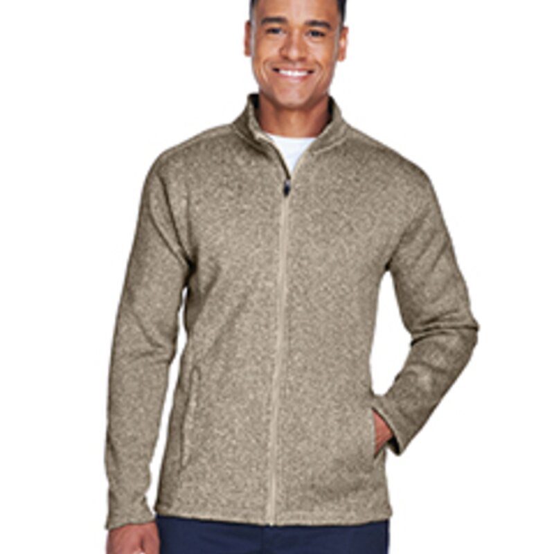 DG793 - Devon & Jones Men's Bristol Full-Zip Sweater Fleece Jacket Thumbnail