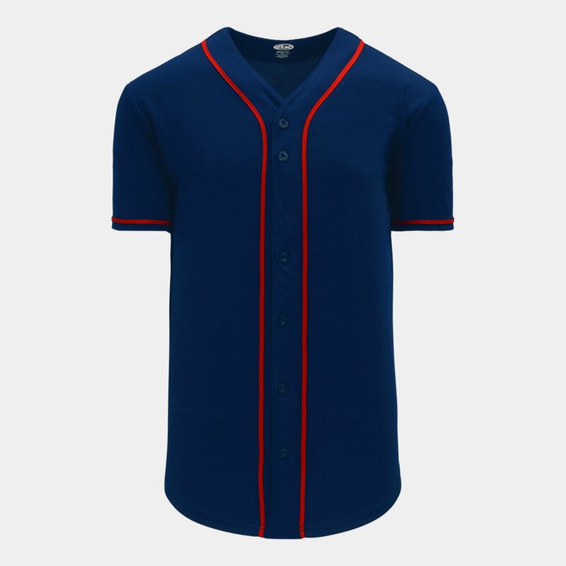 BA5500 - AK Full Button Baseball Jersey  Thumbnail