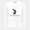 6411 - Next Level Unisex Sueded Long-Sleeve Crew Thumbnail
