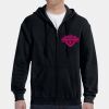 G186 - Gildan Adult Heavy Blend™ 50/50 Full-Zip Hooded Sweatshirt Thumbnail