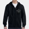G186 - Gildan Adult Heavy Blend™ 50/50 Full-Zip Hooded Sweatshirt Thumbnail