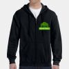 G186 - Gildan Adult Heavy Blend™ 50/50 Full-Zip Hooded Sweatshirt Thumbnail