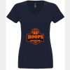 N6480 - Next Level Ladies' Sueded V-Neck T-Shirt Thumbnail
