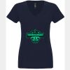 N6480 - Next Level Ladies' Sueded V-Neck T-Shirt Thumbnail