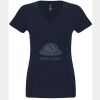 N6480 - Next Level Ladies' Sueded V-Neck T-Shirt Thumbnail